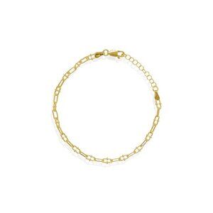 NWT Mini Aurora Granchio Chain Bracelet // 14kt Italian Gold Vermeil (3.9mm)
